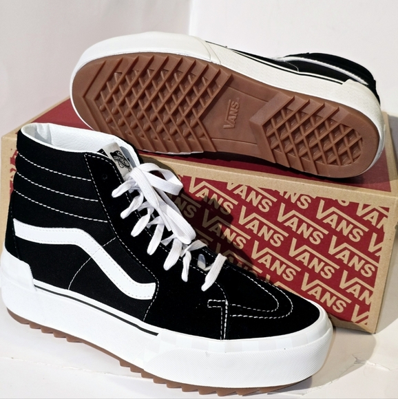 Van Sk8-Hi Stacked, Platform suade Women's, 10, Men's 8.5 New with box. Color: B - Picture 14 of 14